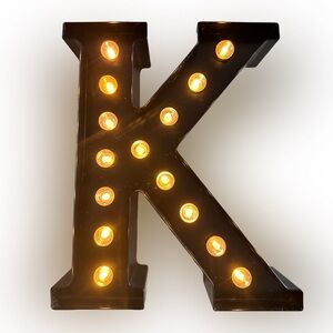 “Threshold” K Marquee Light